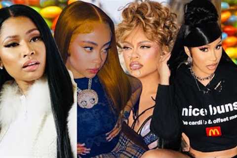 Ice Spice Shades Latto For Copying & Spills Tea On Nicki Minaj+Cardi B “Point Me To” Negative..