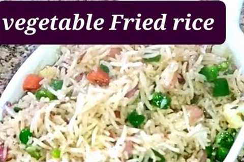 vegetable Fried rice || foodie |food recipes indian recipes |delicious food yummy 😋 thekitchen 😋