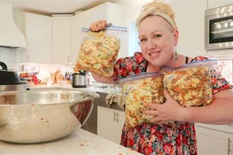 Cooking Massive Freezer Meals to Feed My Large Family