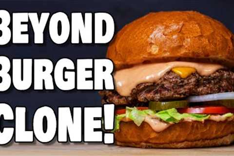 Easy Beyond Burger Clone - Plant Based Burger Recipe