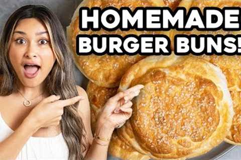 Fluffy Burger Buns I 3 Ingredients | Low Carb I High Protein