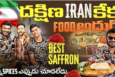 South Iran Food Special | Shiraz Saffron | Spices more than India ? | Ravi Telugu Traveller