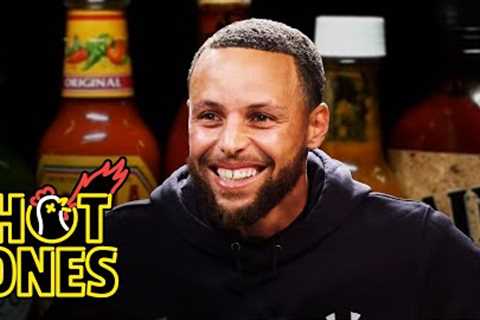 Stephen Curry Is On Fire While Eating Spicy Wings | Hot Ones