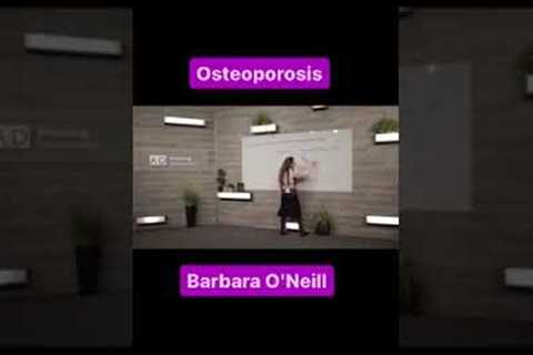 Barbara O''Neill speaking about Osteoporosis #plantbased #healthylifestyle #plantbasedrecipes #raw