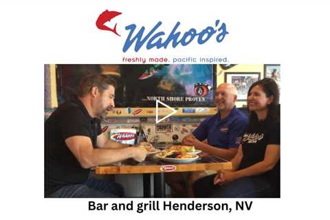 Bar and grill Henderson, NV - Wahoo's Tacos - Beach Bar Tavern & Gaming Cantina