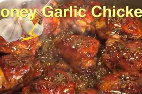 Honey Garlic Glazed Chicken Thigh