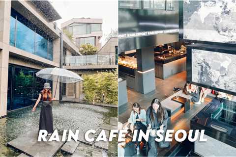 RainReport Cafe – It’s Always Raining At This Rain-Themed Cafe In Seoul