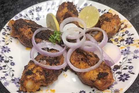 Pomfret Fish Fry||Fish Recipes||Clay Pan||@Delicious Cooking