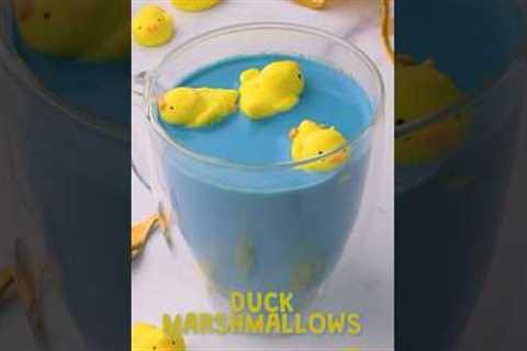 Duck Marshmallows That Are Too Cute to Eat! #shorts