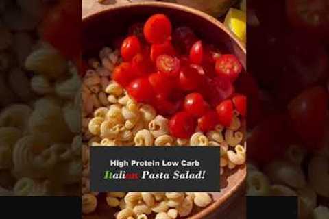 Low Carb Italian Pasta Salad!