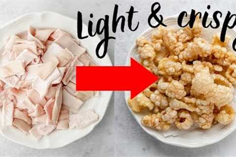 Do it Yourself Pork Rinds that IMPRESS!!