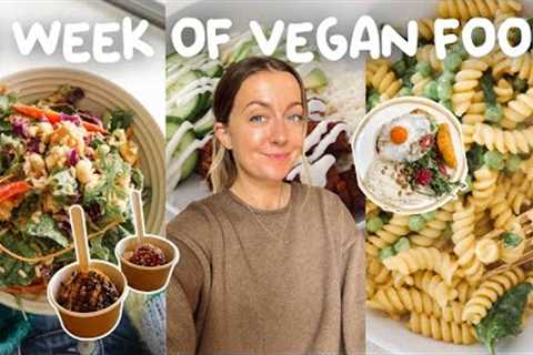 what I eat in a week - VEGAN 🌱 *super easy meals*  + trying the Milky Plant!