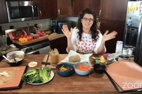 How To Make The Perfect Raw Vegan Wrap - Episode 7 of Feelin'' Great with LIssa & Nate