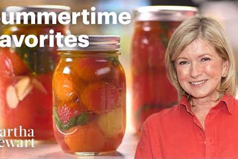 Martha Stewart Makes Her Favorite Summertime Dishes | Martha Supercuts | Martha Stewart Living