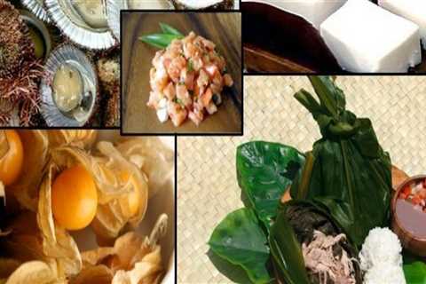 What is the difference between hawaiian food and local food?