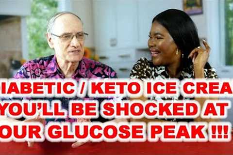 Diabetic / Keto Ice Cream - You''ll Be Shocked at our Glucose Peak!