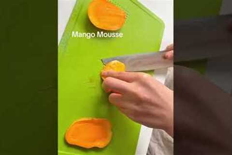 mango mousse #mangorecipe #delicious #foodlover #mousse #yummy  #recipe #shortvideo #viral