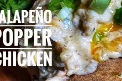 Make the Best Jalapeño Popper Chicken ￼Slow Cooker #dinner #keto