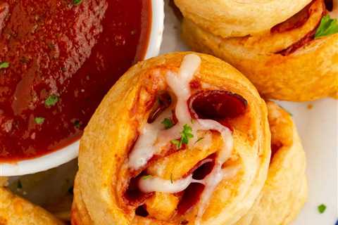 Pepperoni Pizza Pinwheels