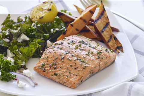 Grilling Salmon on Cedar Plank