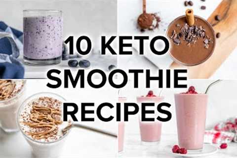 10 Best Keto Smoothie Recipes [Low-Carb Shakes]