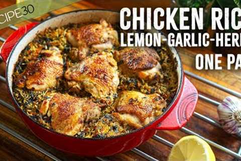 Mediterranean Chicken and Rice: One-Pan Delight