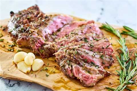 Mustard and Rosemary Grilled Ribeye