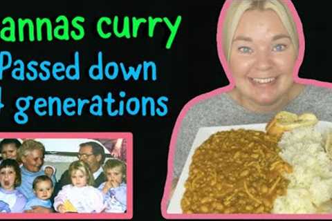 Nannas curry #easy #cheap  #homemade #poverty #war #food #uk #generation