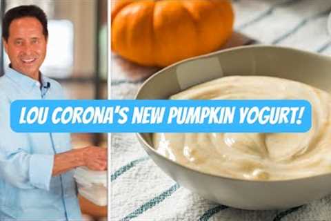 LOU CORONA''S BRAND NEW PUMPKIN SEED YOGURT RECIPE! FULLY RAW VEGAN