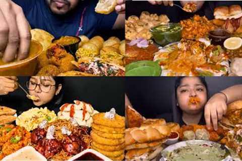 Indian street food mukbang Compilation|best food