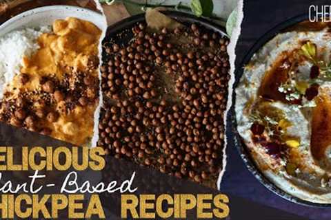 How To Make Delicious Plant-based Chickpea Recipes | Vegan Cooking Ideas #chickpeas