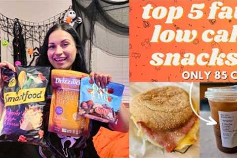 My Top 5 Favorite Low Cal Snacks | What I Eat In A Day | Calorie Deficit