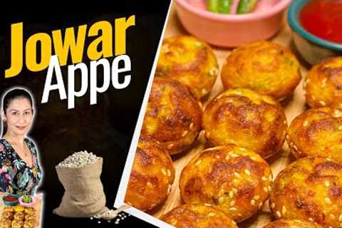 Jowar Ke Appe I Gluten Free Recipes I Healthy Jowar Appe - Instant breakfast recipe Indian