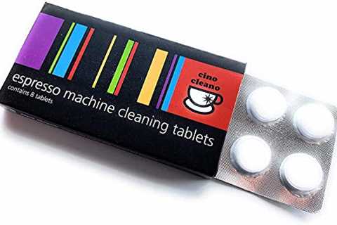 How to use espresso machine cleaning tablets for a sparkling clean brew