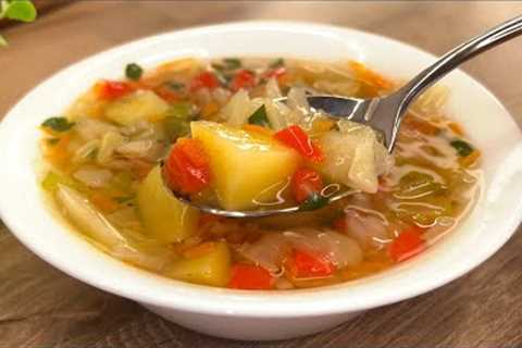 Blood sugar drops immediately! This soup recipe is a real treasure!