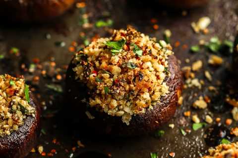 Vegan Stuffed Mushrooms