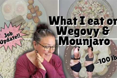 Wegovy / Mounjaro Journey | My Diet: What I eat in a day to lose over 100 pounds