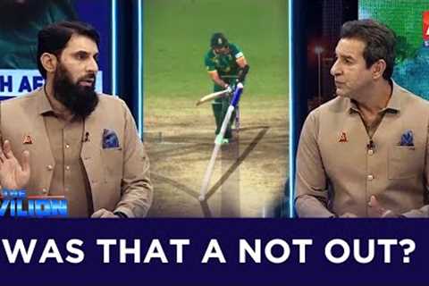 Was that a not out? Our experts opine on #HarisRauf''s near dismissal of #TabraizShamsi.