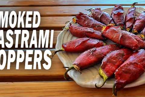 Jalapeno Poppers Wrapped With Pastrami