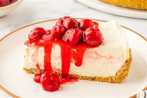 No Bake Cherry Cheesecake