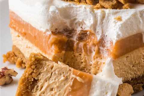 No Bake Pumpkin Lush