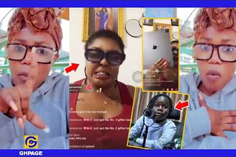 Mzbel angrily Replies Afia Schwar after Afia insulted her Son Okomfo Black for asking for an iPad