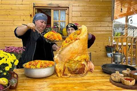 Delicious Rice in Giant Lamb! My Grandmother''s Old and Unusual Recipe