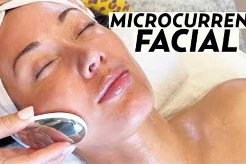 Getting a Microcurrent Facial with Electrical Esthetician & Ziip Founder Melanie Simon! | Susan ..