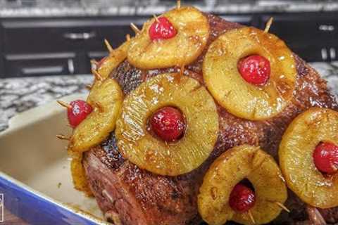 How to Make Classic Pineapple and Honey Glazed Ham at Home