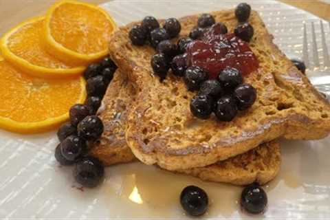 HOW To Make Cafe-Style EGGLESS FRENCH TOAST - I Can''t Stop Eating This!