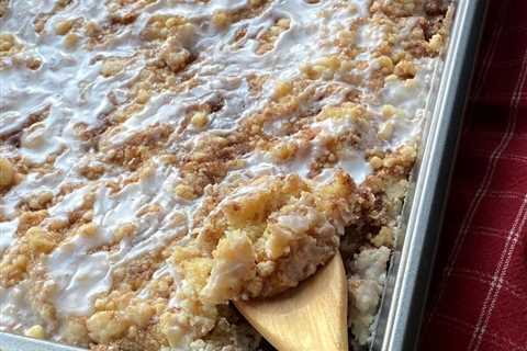 SNICKERDOODLE APPLE COBBLER