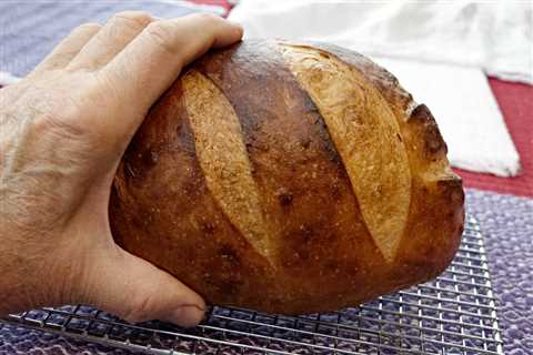 White Rice Starter Sourdough Loaf