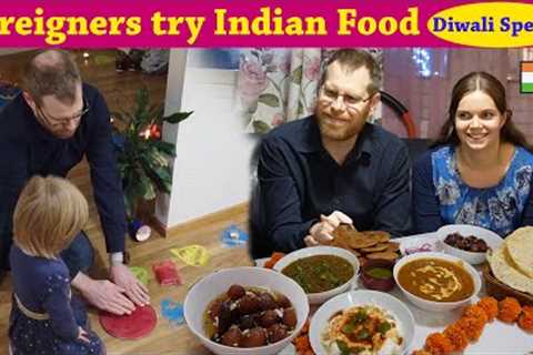 Foreigners Try Indian Food | GULAB JAMUN DAHI VADA SHAHI PANEER  Indian Food Reaction | Finland |