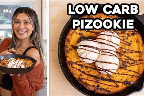 The Best Pizookie Recipe For Weight Loss! Keto & Gluten Free Chocolate Chip Cookie